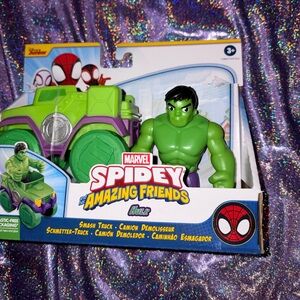 Spidey And His Amazing Friends HULK & SMASH TRUCK Set